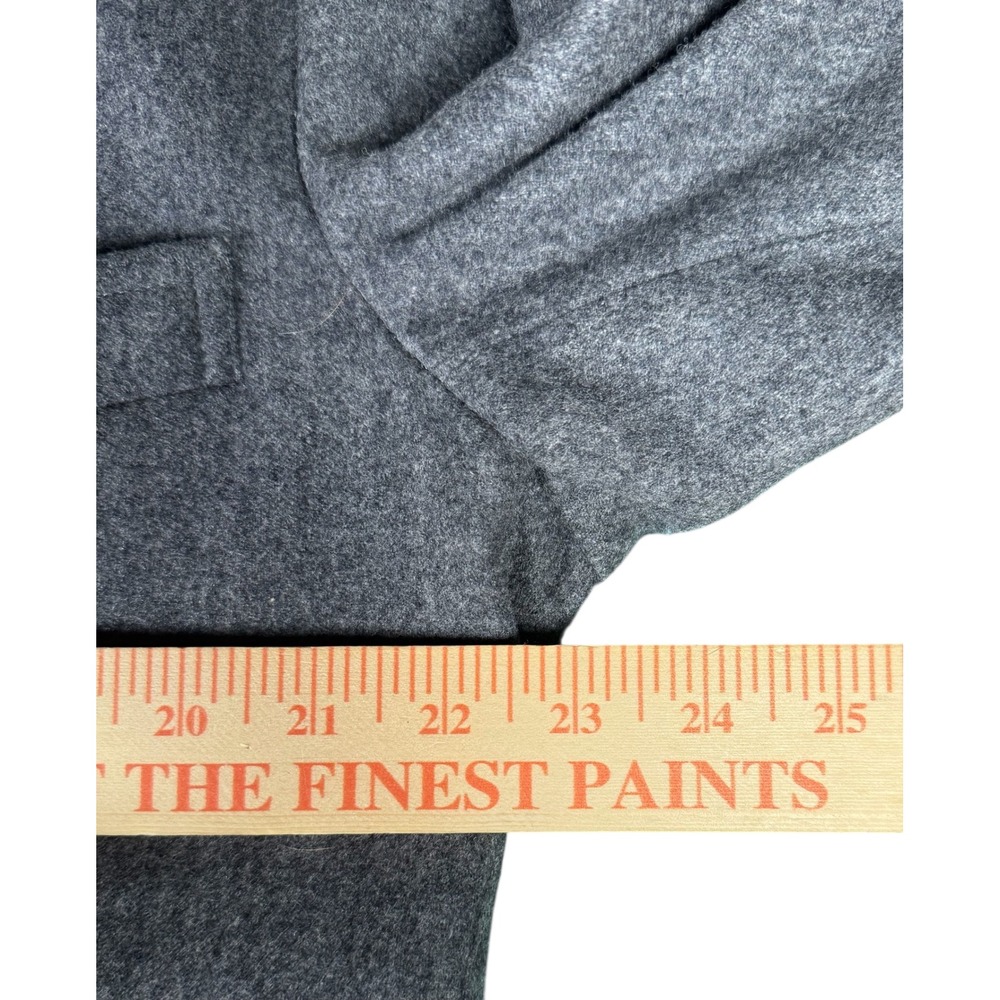 Pendleton Woolen Mills Gray 100% Virgin Wool Blazer Men's Size 44 Coat Jacket - Picture 7 of 8
